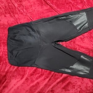 Maternity leggings goth grunge